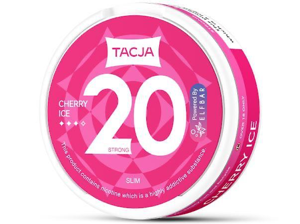 buy Elf Bar Tacja Nicotine Pouches - Cherry Ice - Pack of 5 at Wolfvapes.co.uk