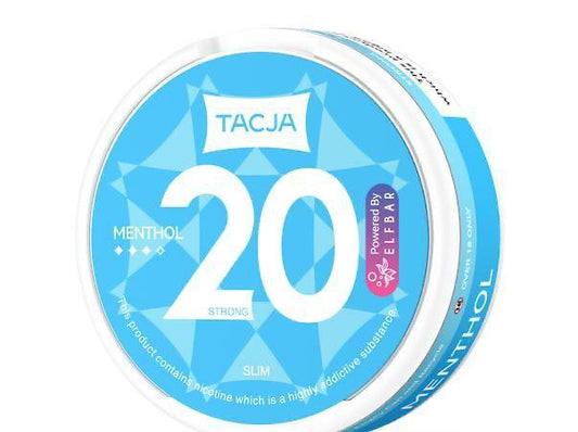buy Elf Bar Tacja Nicotine Pouches - Menthol - Pack of 5 at Wolfvapes.co.uk