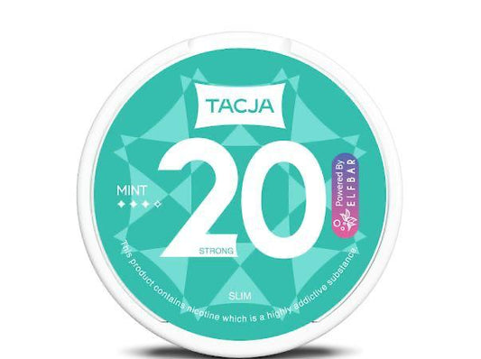 buy Elf Bar Tacja Nicotine Pouches - Mint - Pack of 5 at Wolfvapes.co.uk