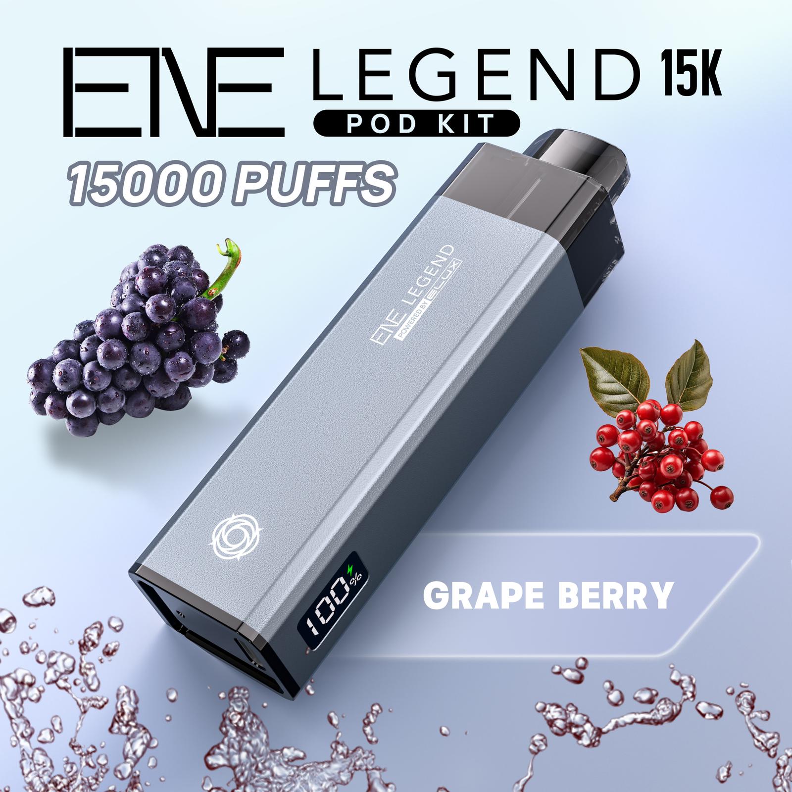 buy Elux ENE Legend 15k Kit Pack of 5 at Wolfvapes.co.uk