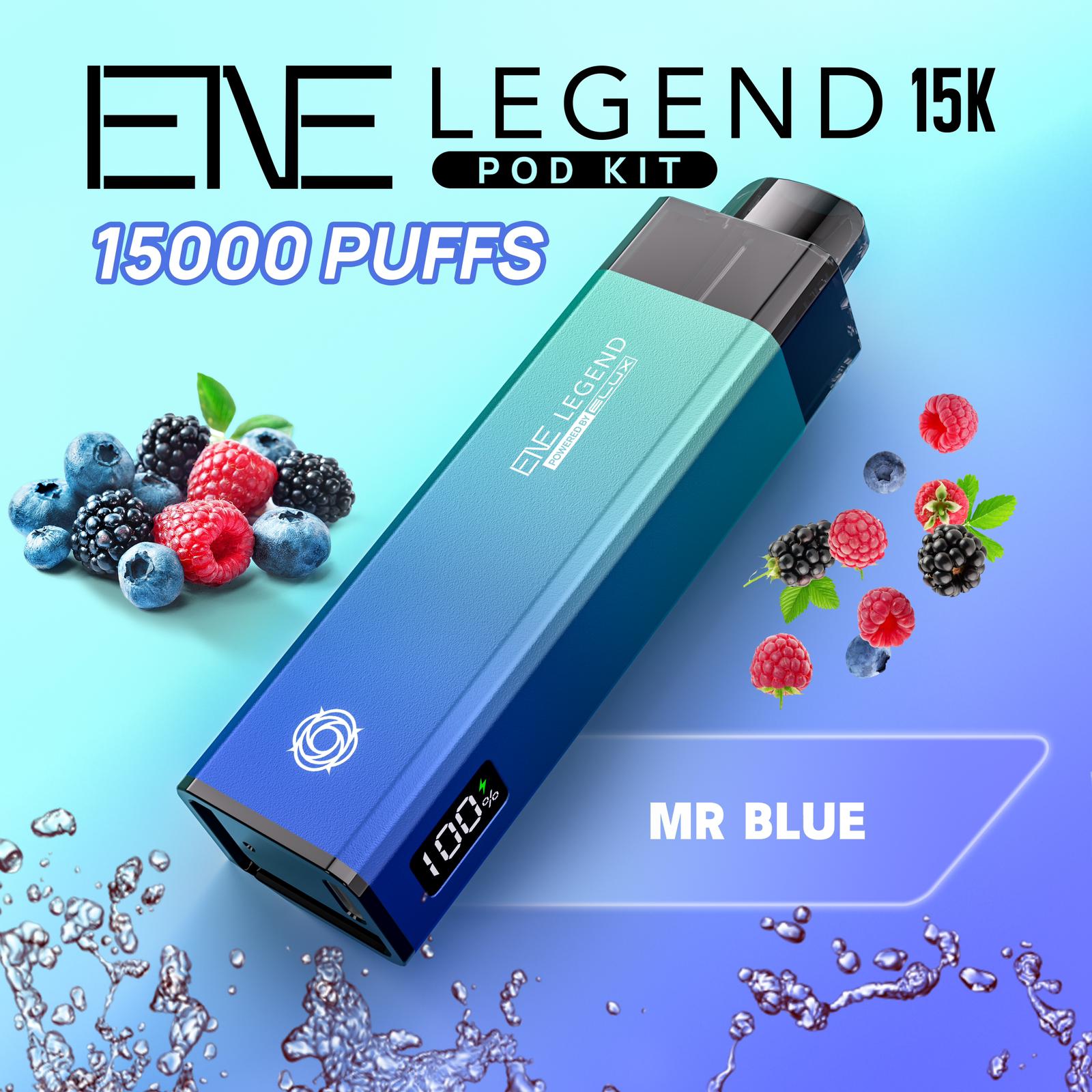 buy Elux ENE Legend 15k Kit Pack of 5 at Wolfvapes.co.uk