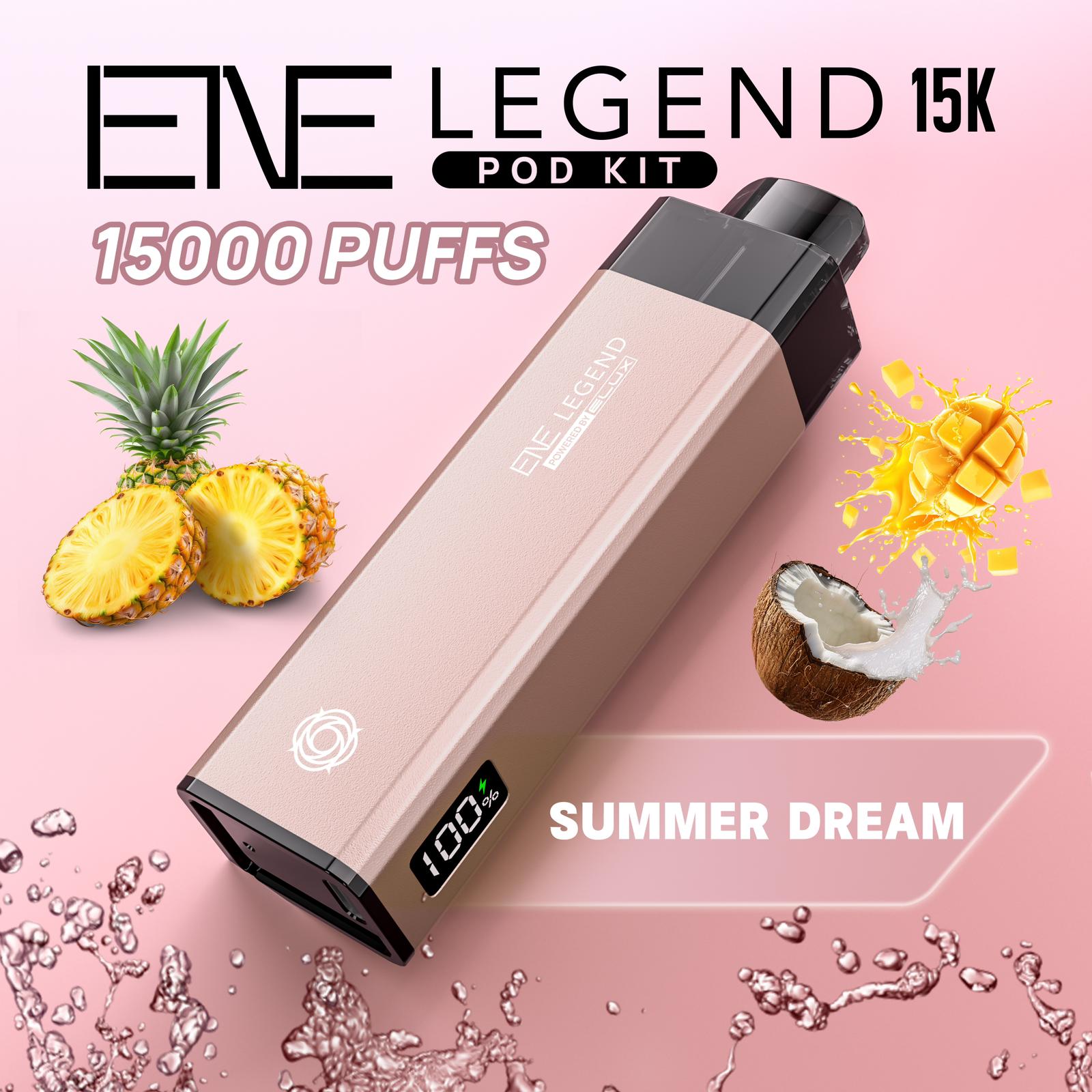 buy Elux ENE Legend 15k Kit Pack of 5 at Wolfvapes.co.uk