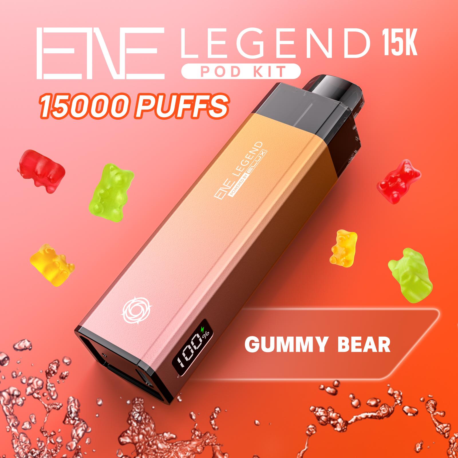buy Elux ENE Legend 15k Kit Pack of 5 at Wolfvapes.co.uk