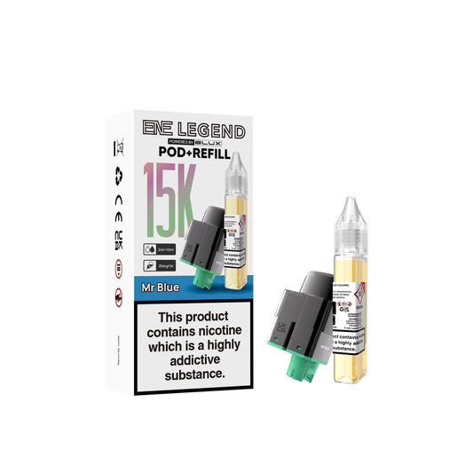 buy Elux ENE Legend 15k Replacement Pods Pack of 5 at Wolfvapes.co.uk