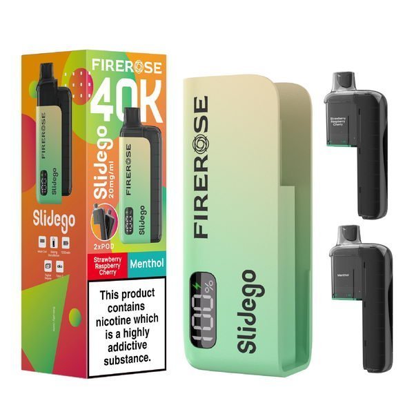 buy Elux FireRose Slidego 40K Prefilled Pod Kit Box of 5 at Wolfvapes.co.uk