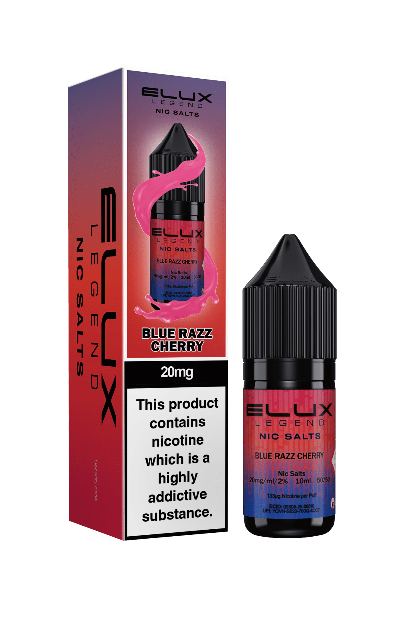 Elux Legend Nic Salts | 10ml E-liquids | Box of 10 | Wolfvapes Elux Legend Nic Salts | 10ml E-liquids | Box of 10 | Wolfvapes