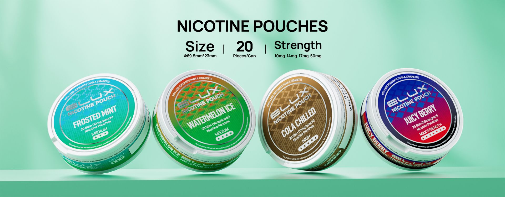 buy Elux Nicotine Pouches - Pack of 10 at Wolfvapes.co.uk
