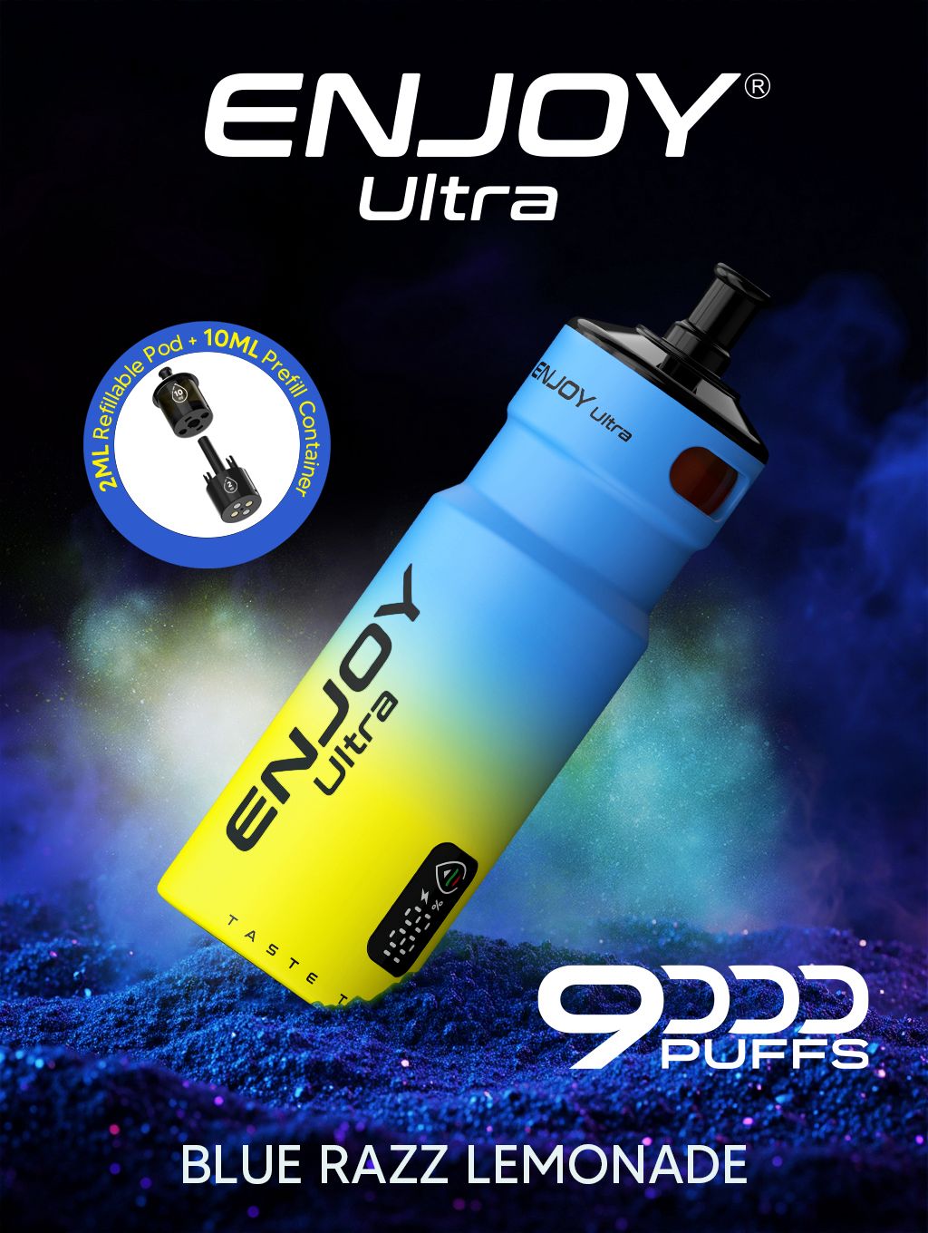buy Enjoy Ultra 9000 Vape Kit Box of 5 at Wolfvapes.co.uk