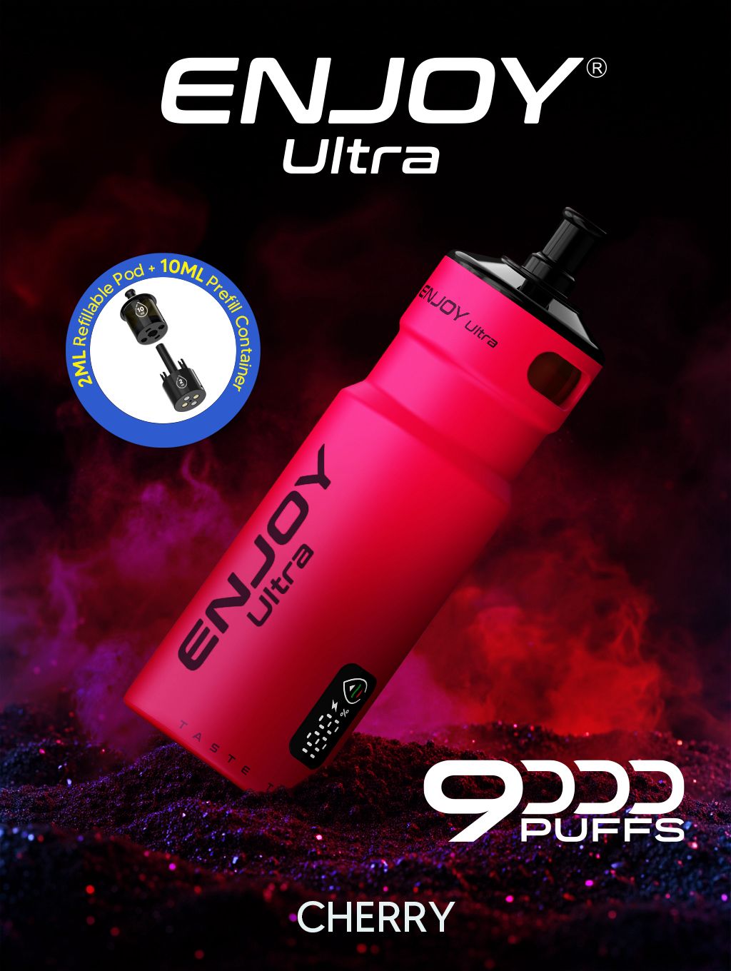 buy Enjoy Ultra 9000 Vape Kit Box of 5 at Wolfvapes.co.uk