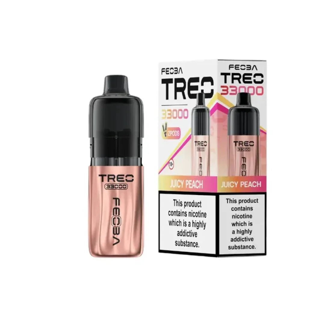 buy Feoba Treo 33k Prefilled Pod Vape Kit Box of 6 at Wolfvapes.co.uk