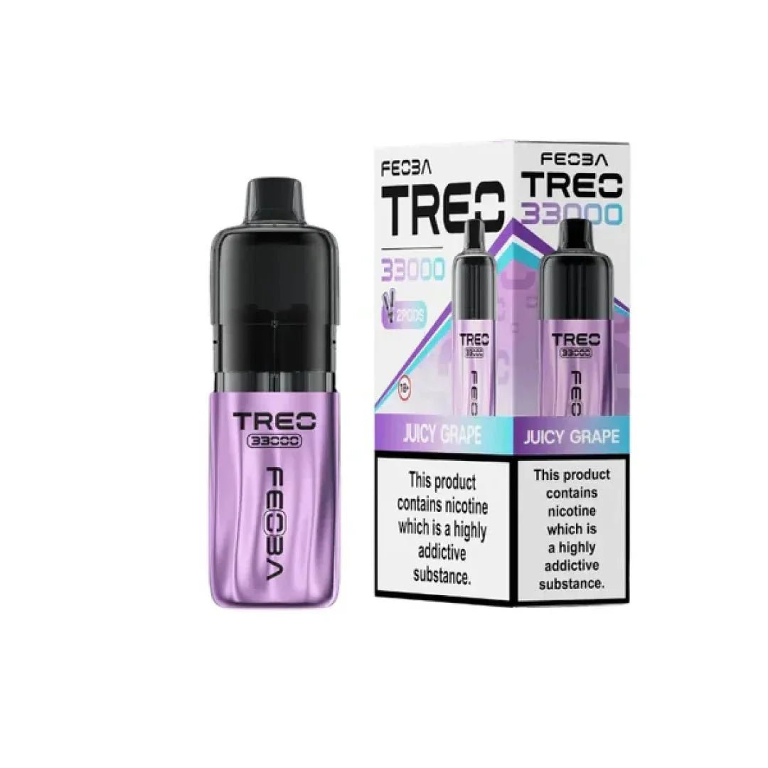 buy Feoba Treo 33k Prefilled Pod Vape Kit Box of 6 at Wolfvapes.co.uk