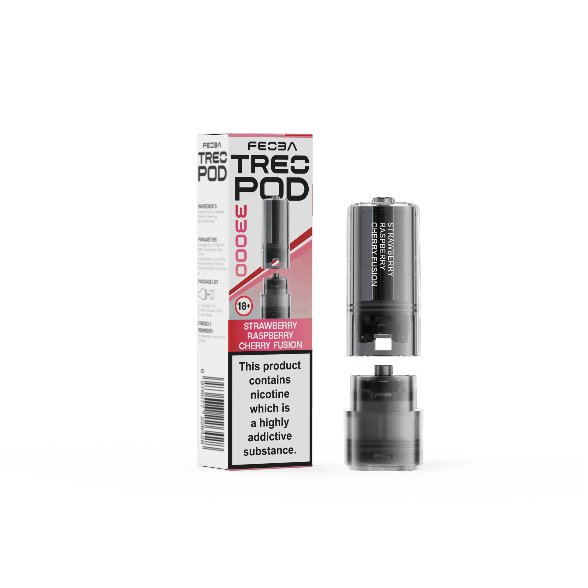 buy Feoba Treo 33k Replacement Pods Box of 5 at Wolfvapes.co.uk