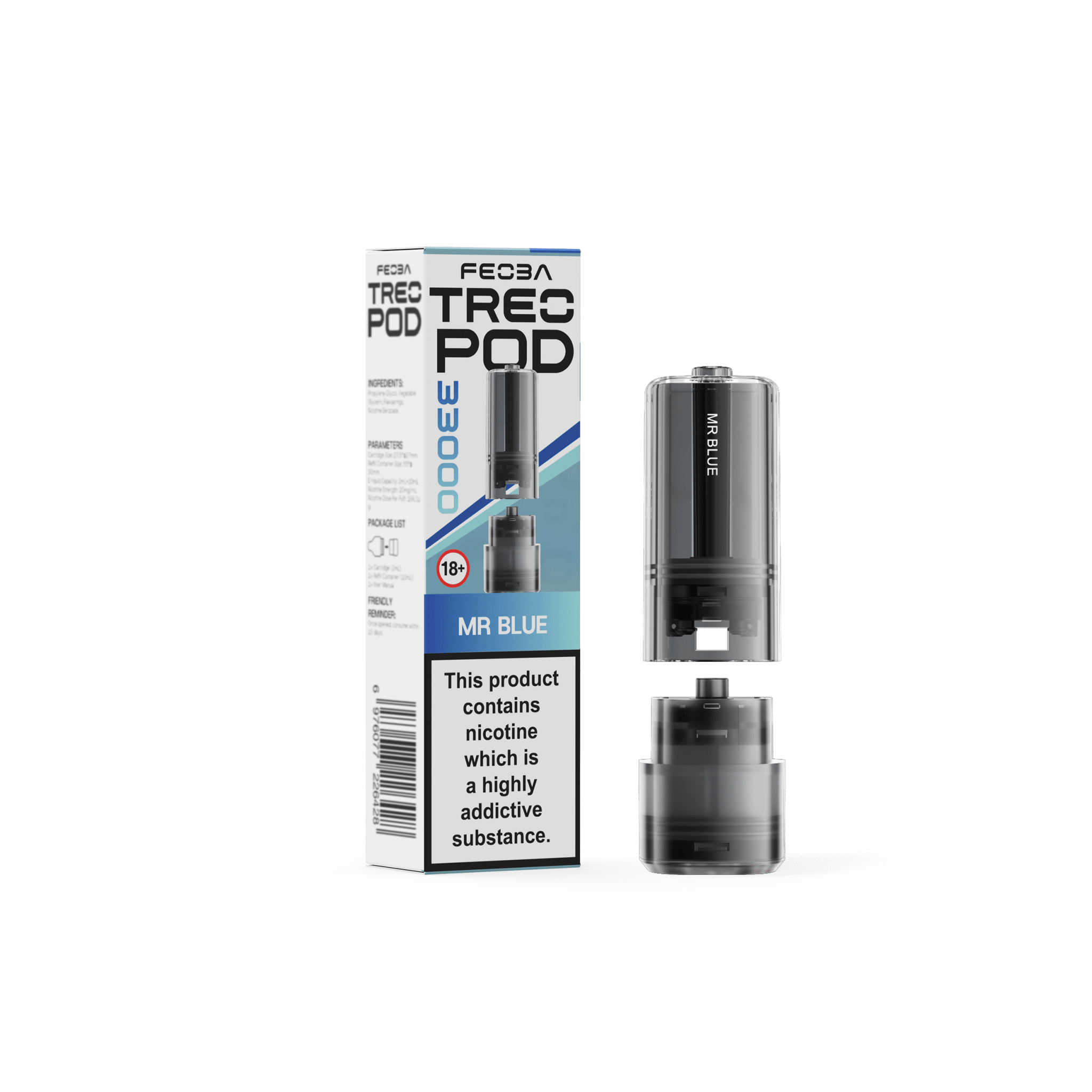 buy Feoba Treo 33k Replacement Pods Box of 5 at Wolfvapes.co.uk