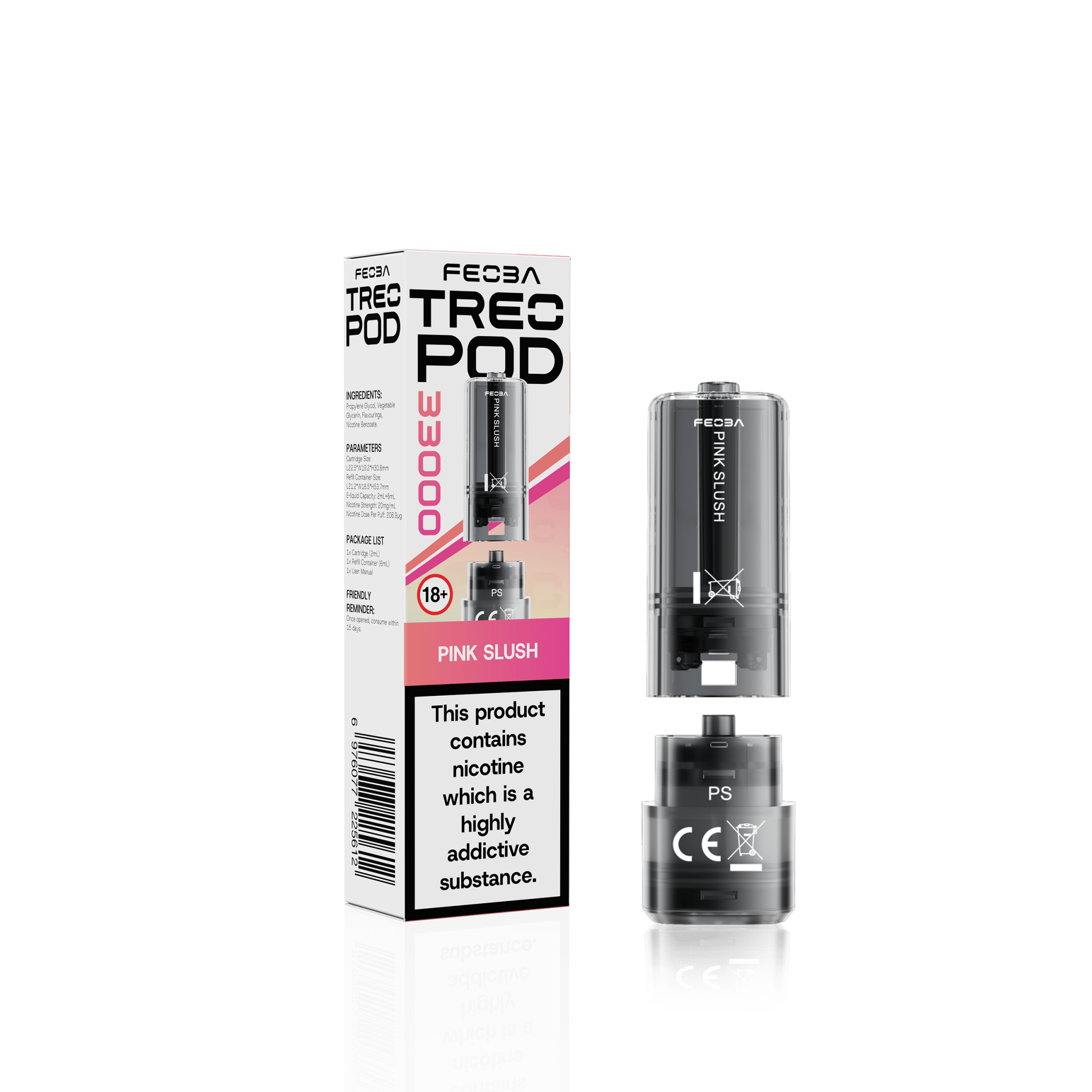 buy Feoba Treo 33k Replacement Pods Box of 5 at Wolfvapes.co.uk