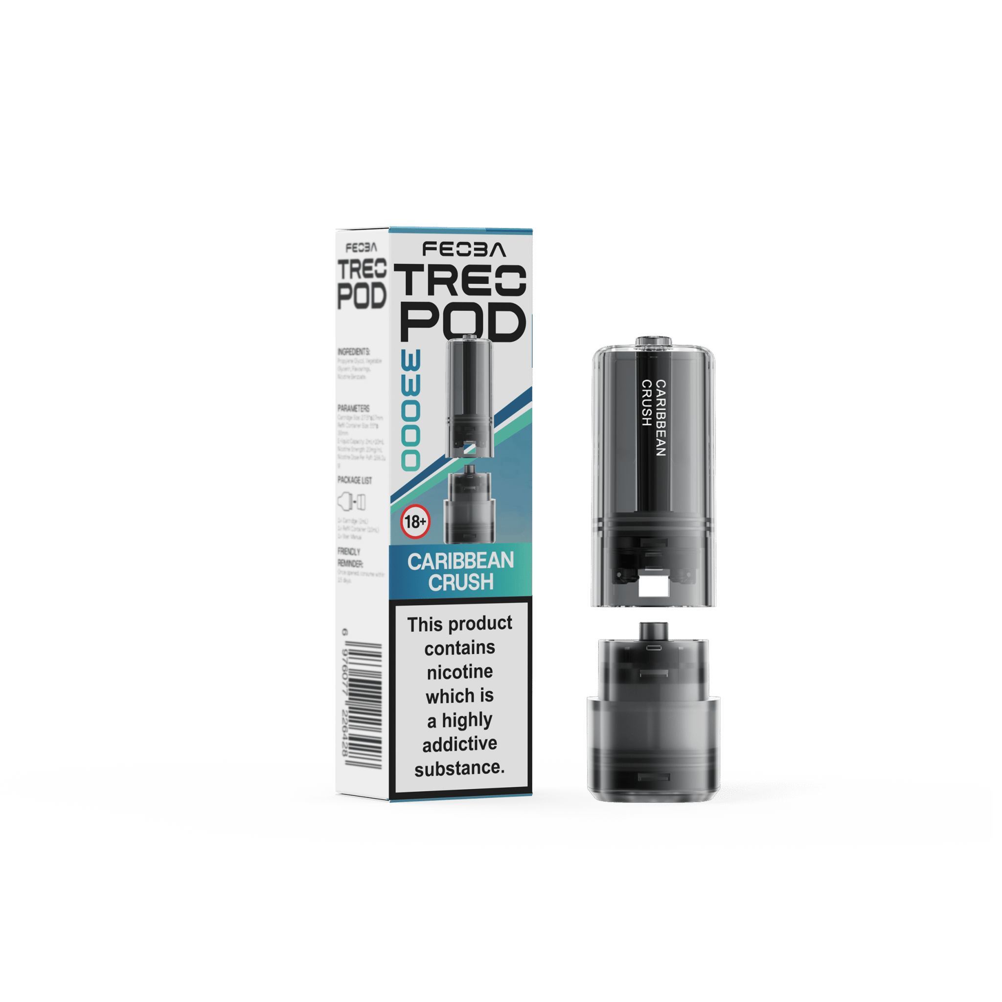 buy Feoba Treo 33k Replacement Pods Box of 5 at Wolfvapes.co.uk