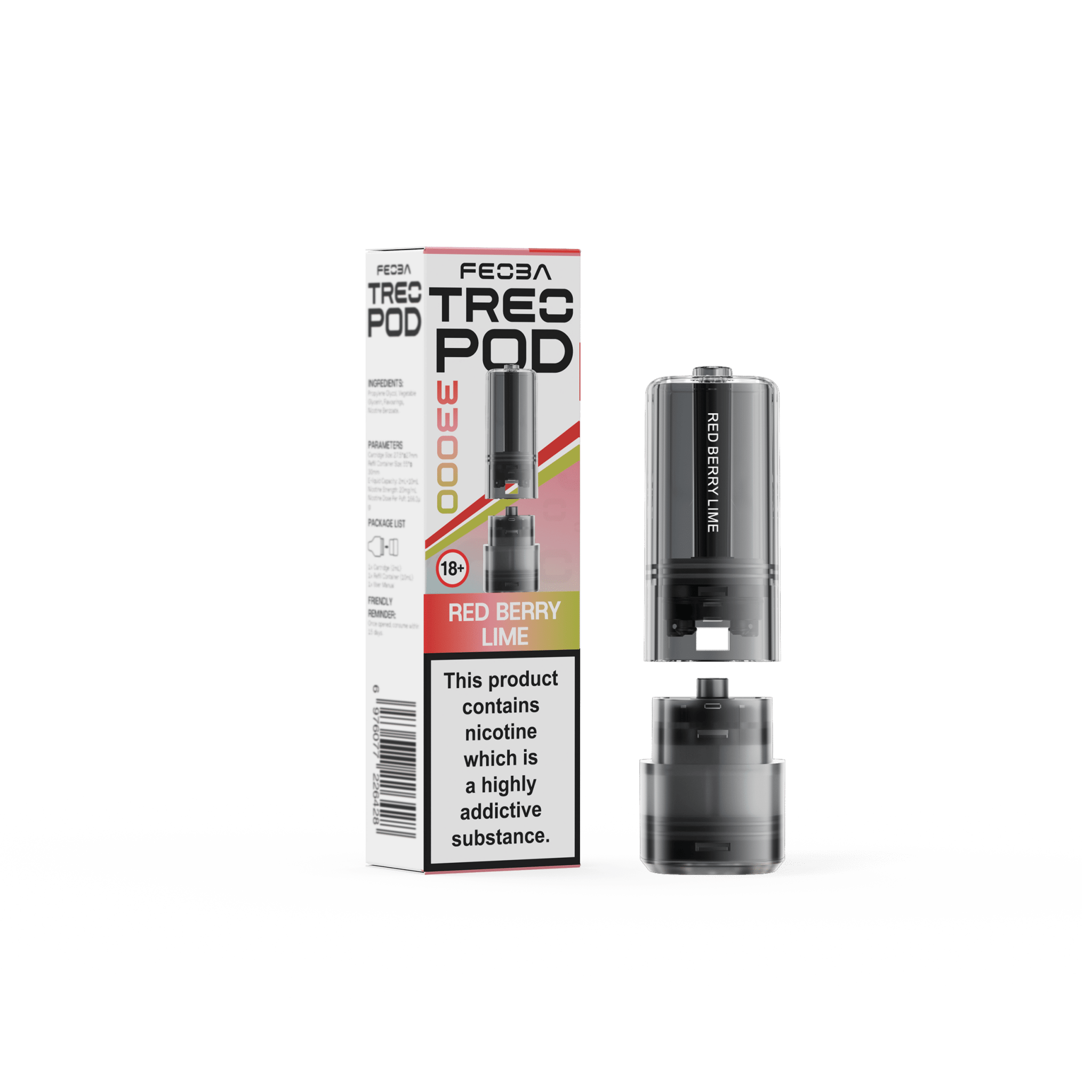 buy Feoba Treo 33k Replacement Pods Box of 5 at Wolfvapes.co.uk