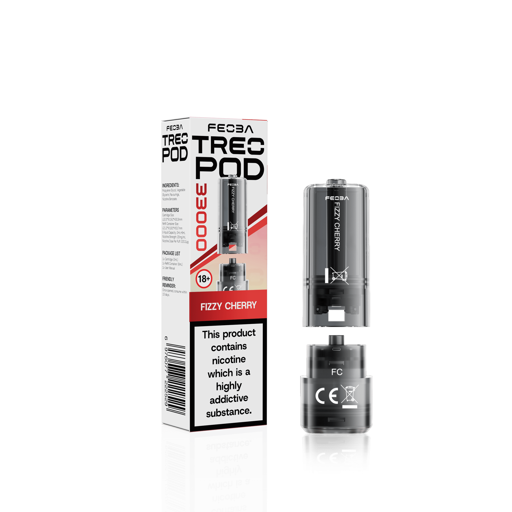 buy Feoba Treo 33k Replacement Pods Box of 5 at Wolfvapes.co.uk