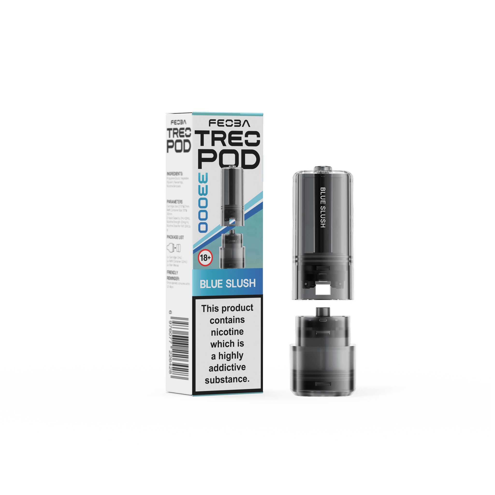 buy Feoba Treo 33k Replacement Pods Box of 5 at Wolfvapes.co.uk
