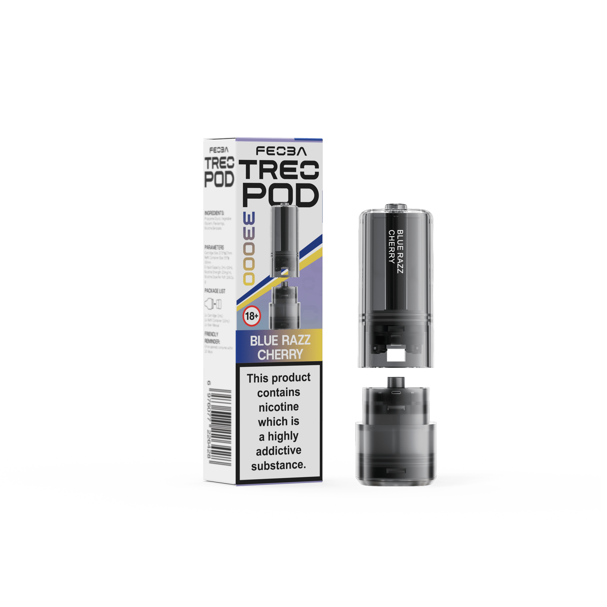 buy Feoba Treo 33k Replacement Pods Box of 5 at Wolfvapes.co.uk