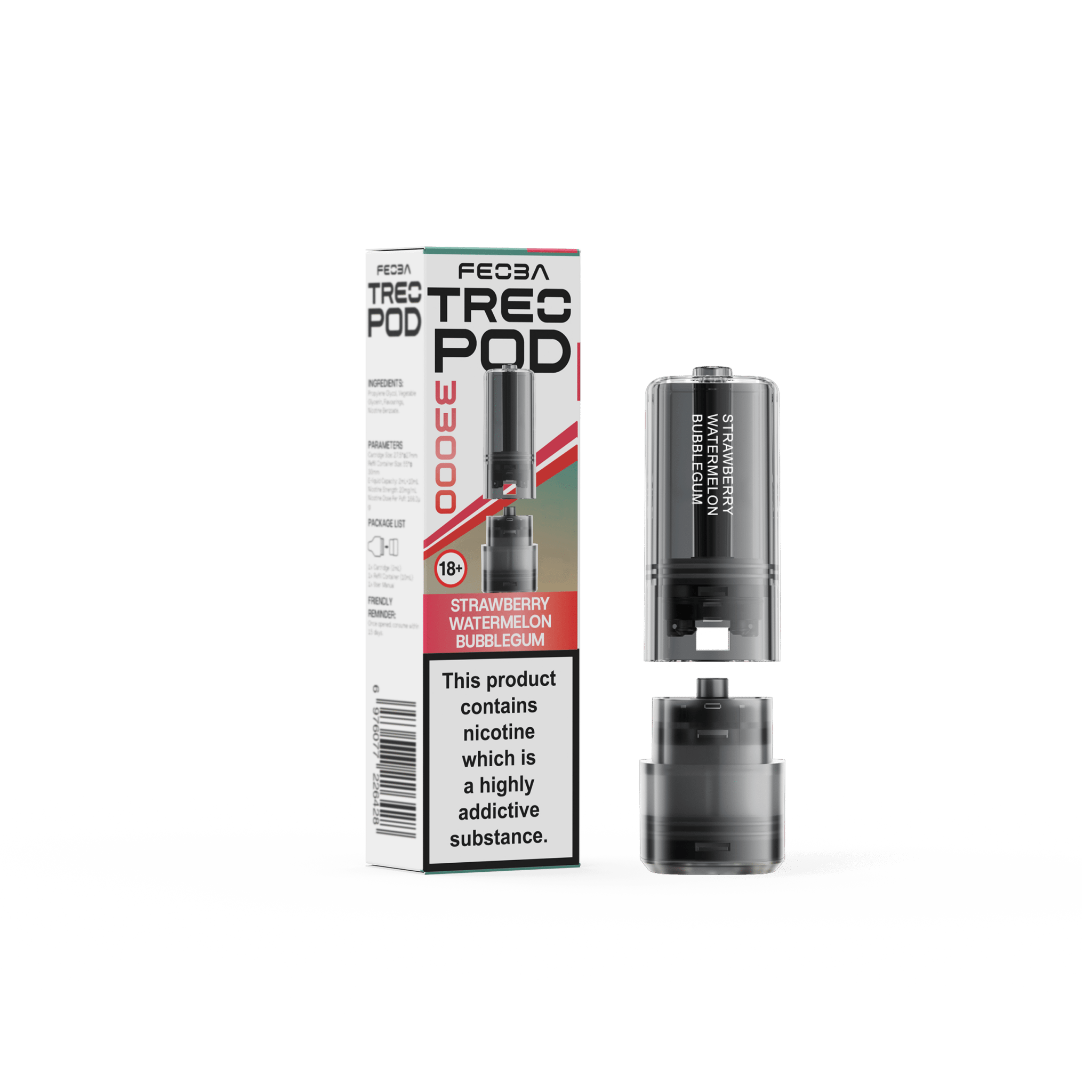 buy Feoba Treo 33k Replacement Pods Box of 5 at Wolfvapes.co.uk