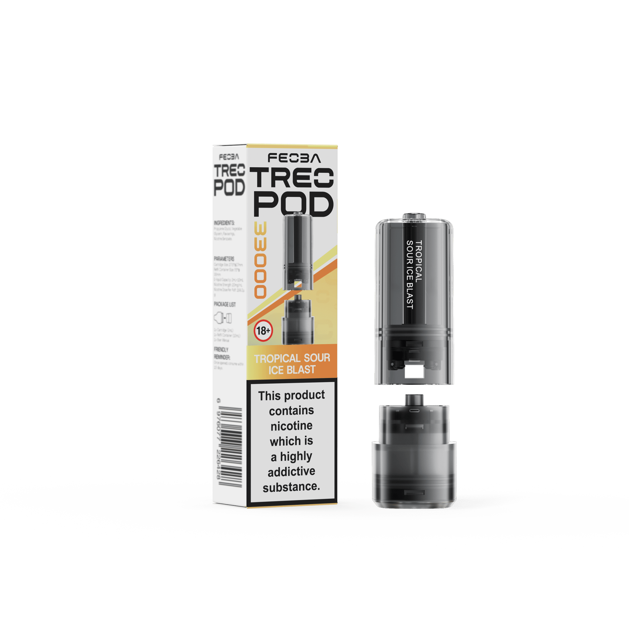 buy Feoba Treo 33k Replacement Pods Box of 5 at Wolfvapes.co.uk