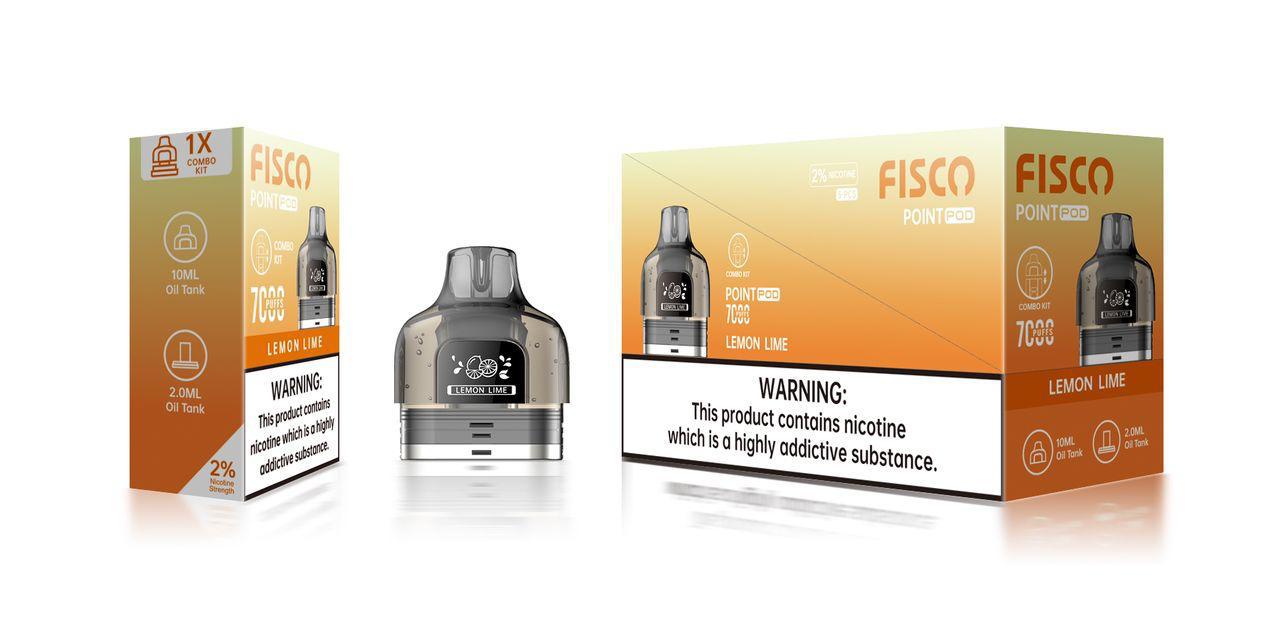 buy Fisco Point Pro 7000 Replacement Pods Pack of 5 at Wolfvapes.co.uk