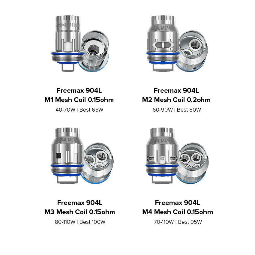 buy Freemax 904L M Mesh Replacement Coils Pack of 3 at Wolfvapes.co.uk