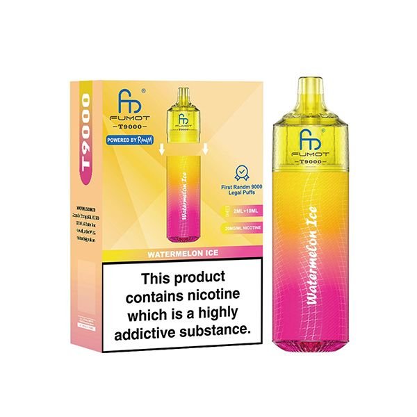 buy Fumot T9000 Prefilled Pod Vape Kit Box of 5 at Wolfvapes.co.uk