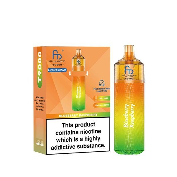 buy Fumot T9000 Prefilled Pod Vape Kit Box of 5 at Wolfvapes.co.uk