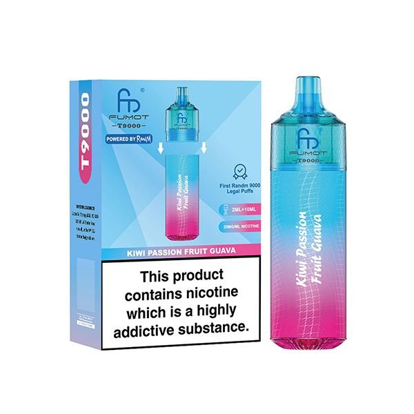 buy Fumot T9000 Prefilled Pod Vape Kit Box of 5 at Wolfvapes.co.uk