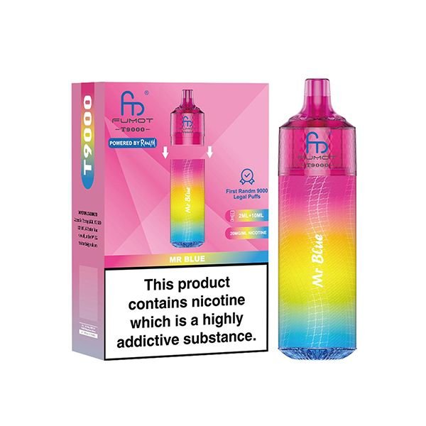 buy Fumot T9000 Prefilled Pod Vape Kit Box of 5 at Wolfvapes.co.uk