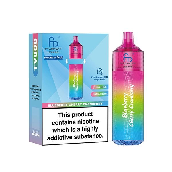 buy Fumot T9000 Prefilled Pod Vape Kit Box of 5 at Wolfvapes.co.uk