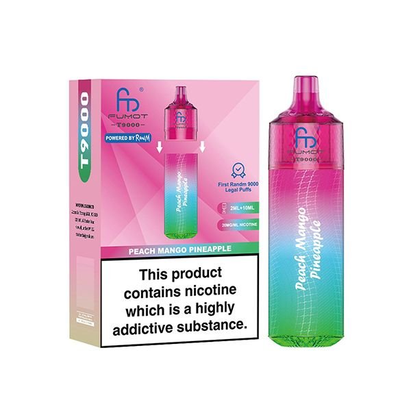 buy Fumot T9000 Prefilled Pod Vape Kit Box of 5 at Wolfvapes.co.uk