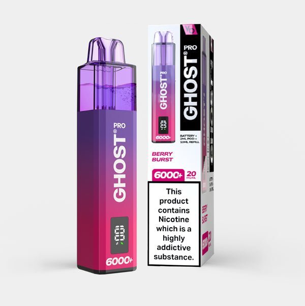 buy Ghost® Pro 6000 Disposable Vape at Wolfvapes.co.uk