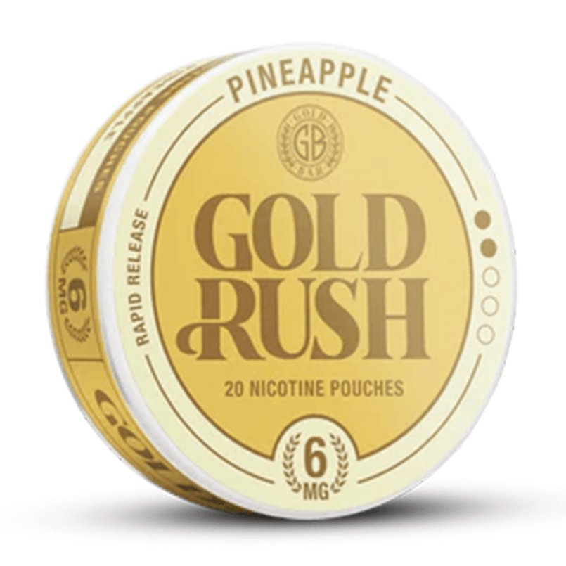 buy Gold Bar Gold Rush Nicotine Pouches Pack of 10 at Wolfvapes.co.uk