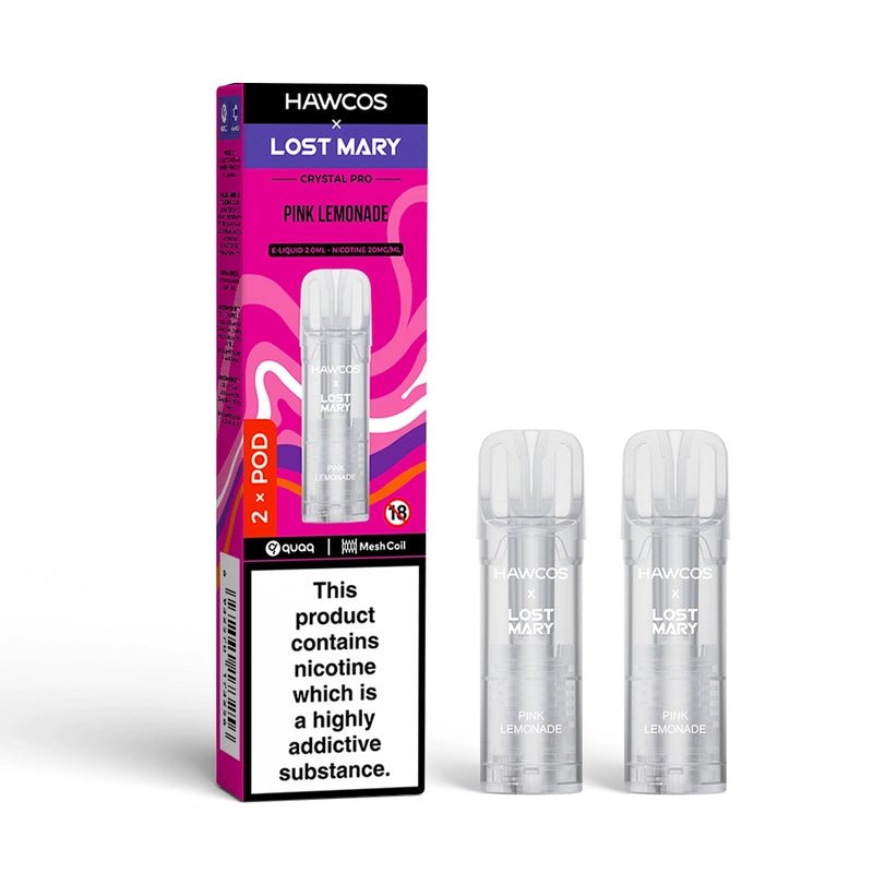 buy Hawcos x Lost Mary Crystal Pro Prefilled Pods at Wolfvapes.co.uk