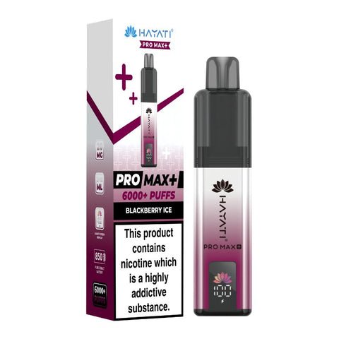 buy Hayati Pro Max+ 6000 Prefilled Pod Vape Kit at Wolfvapes.co.uk