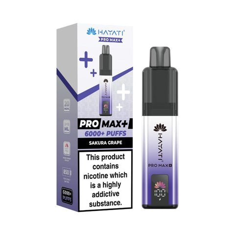 buy Hayati Pro Max+ 6000 Prefilled Pod Vape Kit at Wolfvapes.co.uk