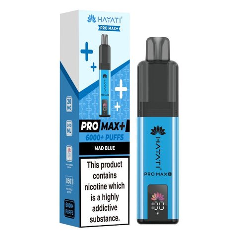 buy Hayati Pro Max+ 6000 Prefilled Pod Vape Kit at Wolfvapes.co.uk