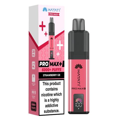 buy Hayati Pro Max+ 6000 Prefilled Pod Vape Kit at Wolfvapes.co.uk