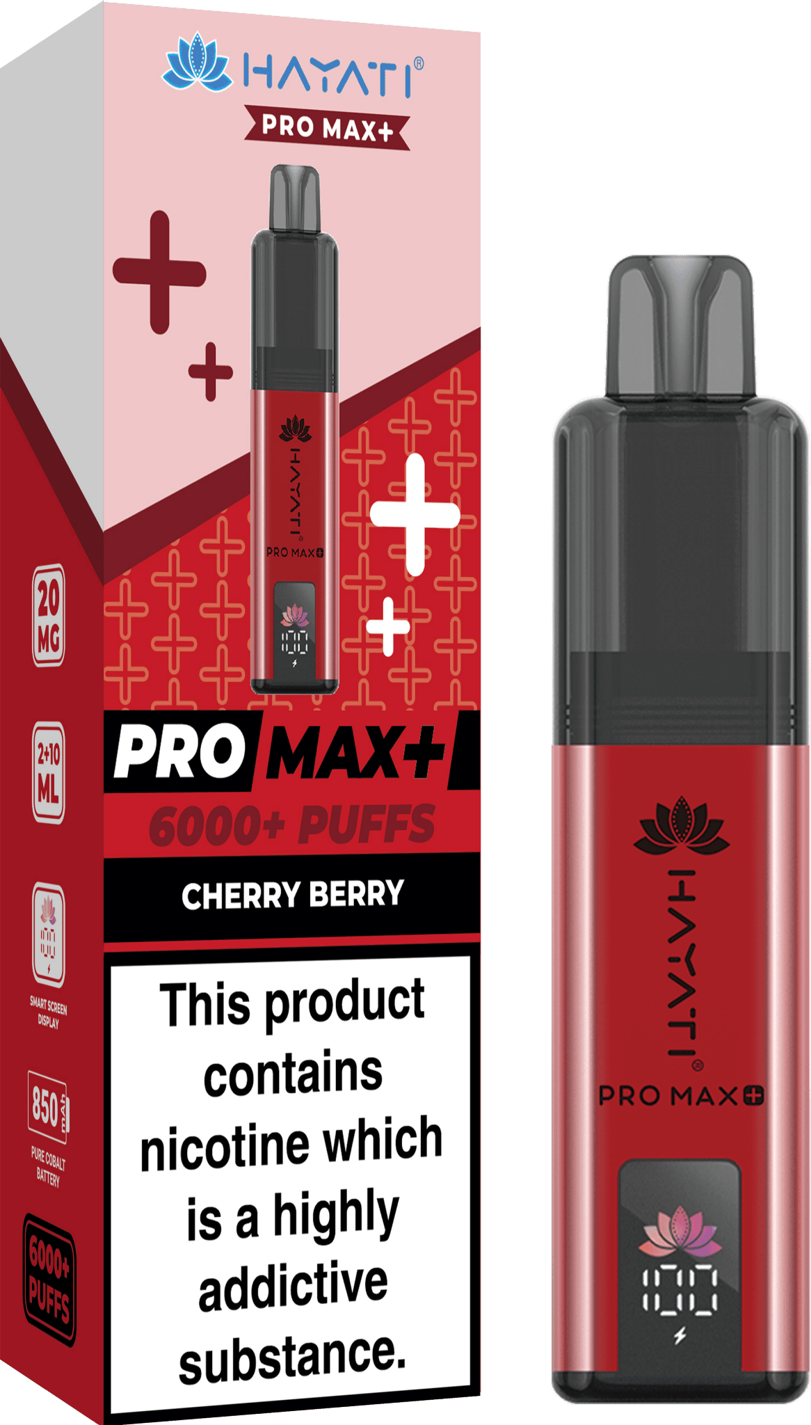 buy Hayati Pro Max+ 6000 Prefilled Pod Vape Kit - Box of 5 at Wolfvapes.co.uk