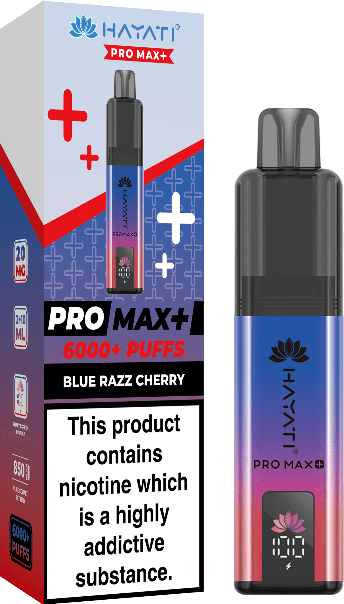 buy Hayati Pro Max+ 6000 Prefilled Pod Vape Kit - Box of 5 at Wolfvapes.co.uk
