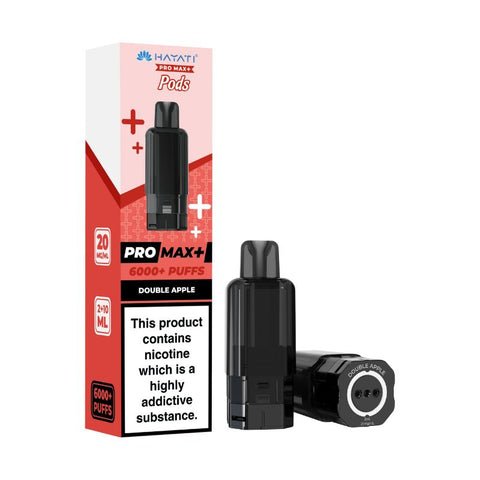 buy Hayati Pro Max Plus 6000 Prefilled Pods - Box of 5 at Wolfvapes.co.uk