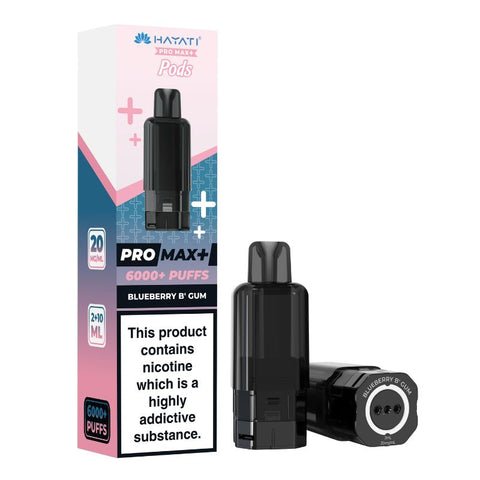 buy Hayati Pro Max Plus 6000 Prefilled Pods - Box of 5 at Wolfvapes.co.uk
