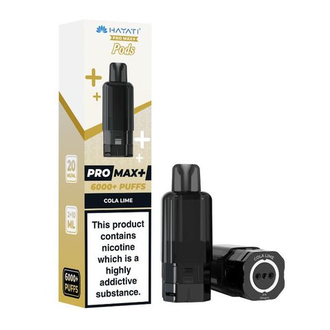 buy Hayati Pro Max Plus 6000 Prefilled Pods - Box of 5 at Wolfvapes.co.uk