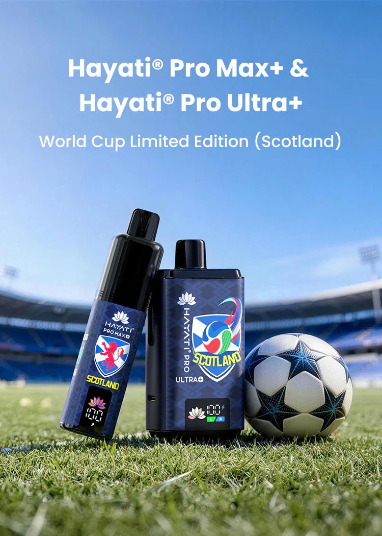 buy Hayati Pro Max Plus World Cup Edition (SCOTLAND) | 5Packs at Wolfvapes.co.uk