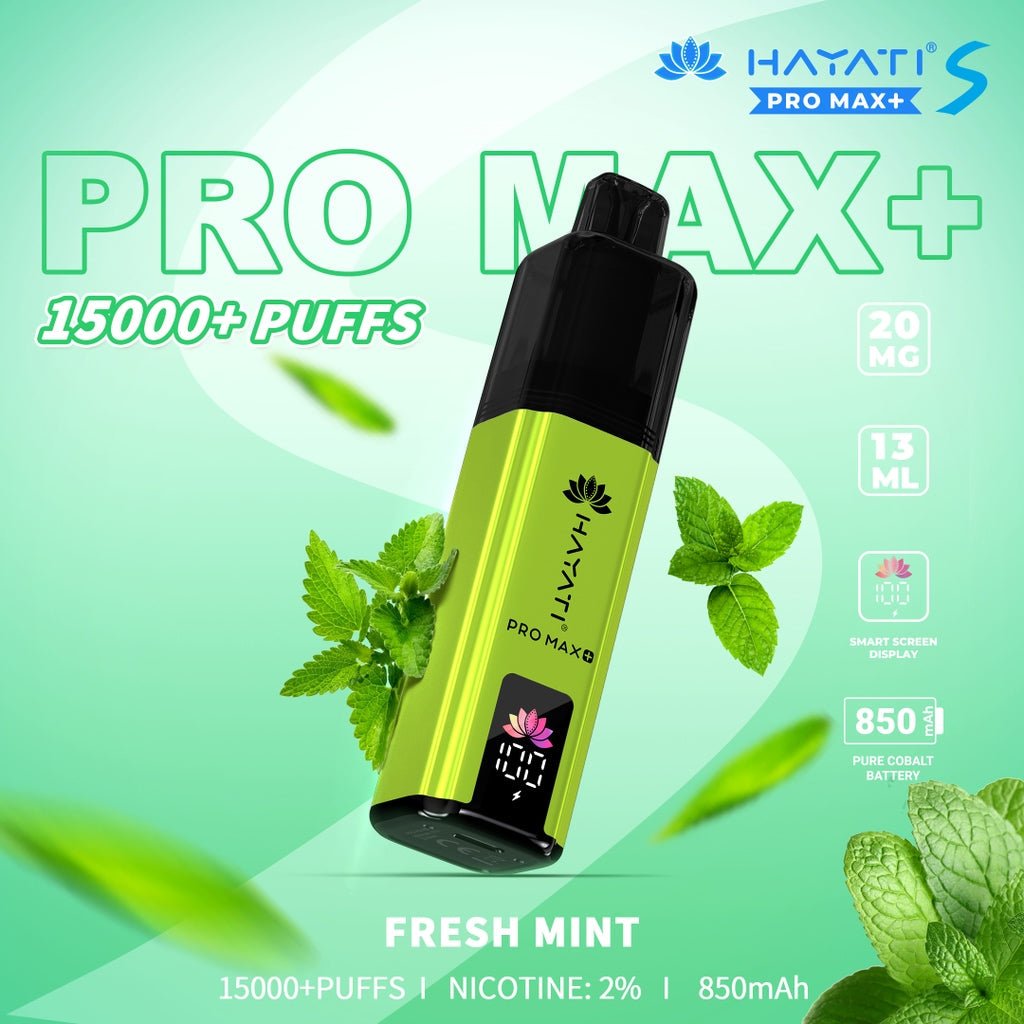 buy Hayati Pro Max S Plus 15K Pod Vape Kit at Wolfvapes.co.uk