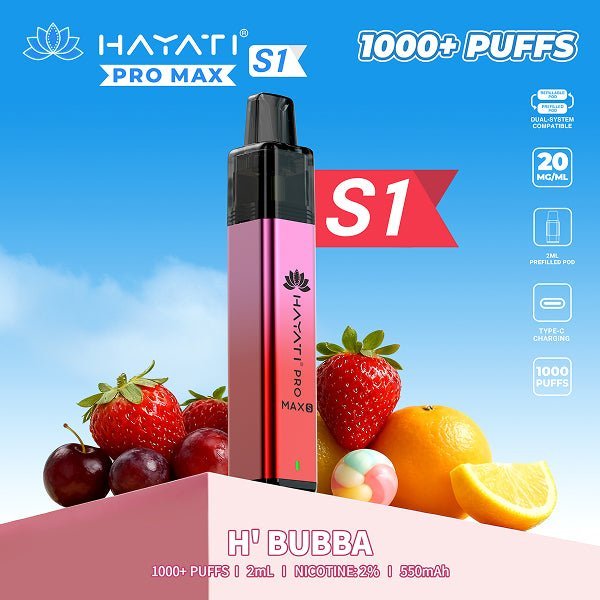 buy Hayati Pro Max S1 Vape at Wolfvapes.co.uk