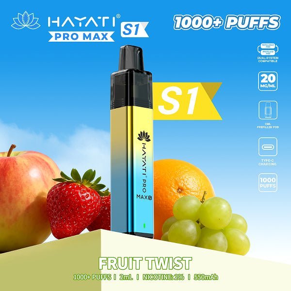 buy Hayati Pro Max S1 Vape at Wolfvapes.co.uk