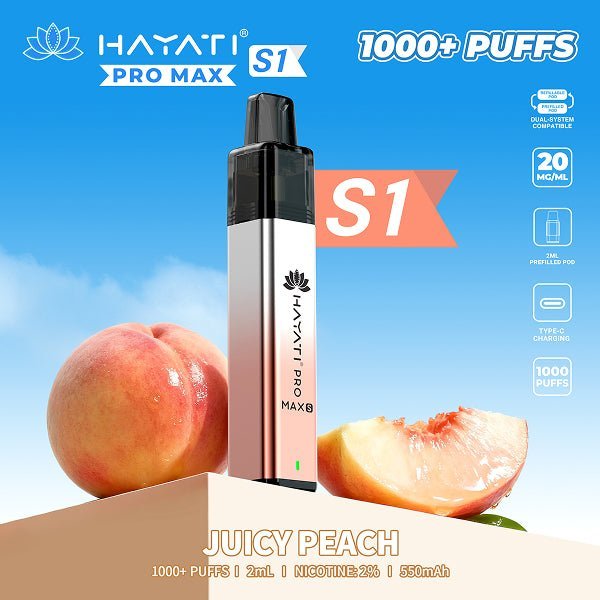 buy Hayati Pro Max S1 Vape at Wolfvapes.co.uk